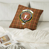 Reid Ancient Tartan Crest Pillow Cover